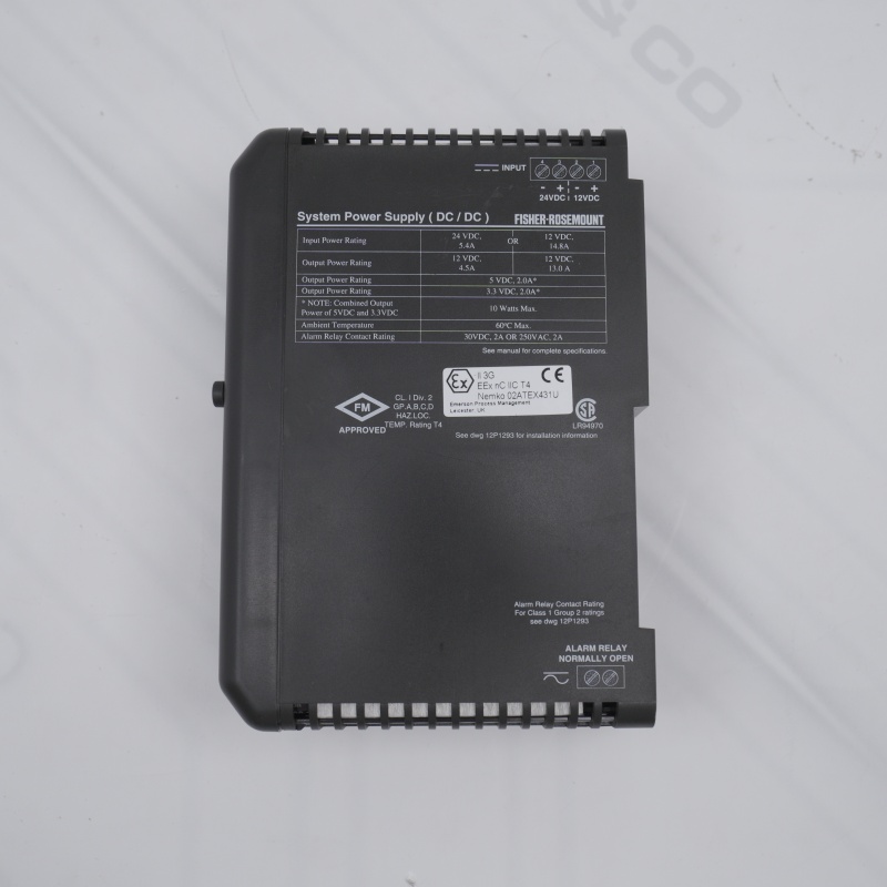 KJ1501X1-BC1 12P2186X032 Módulo de fonte de alimentação EMERSON