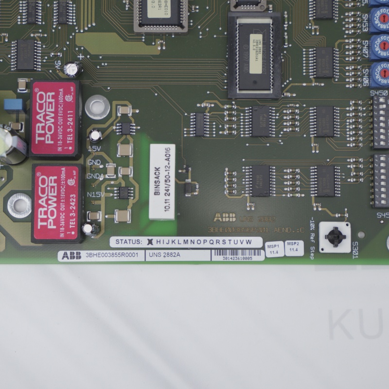 3BHE003855R0001 UNS2882A ABB Arayüz Kartı