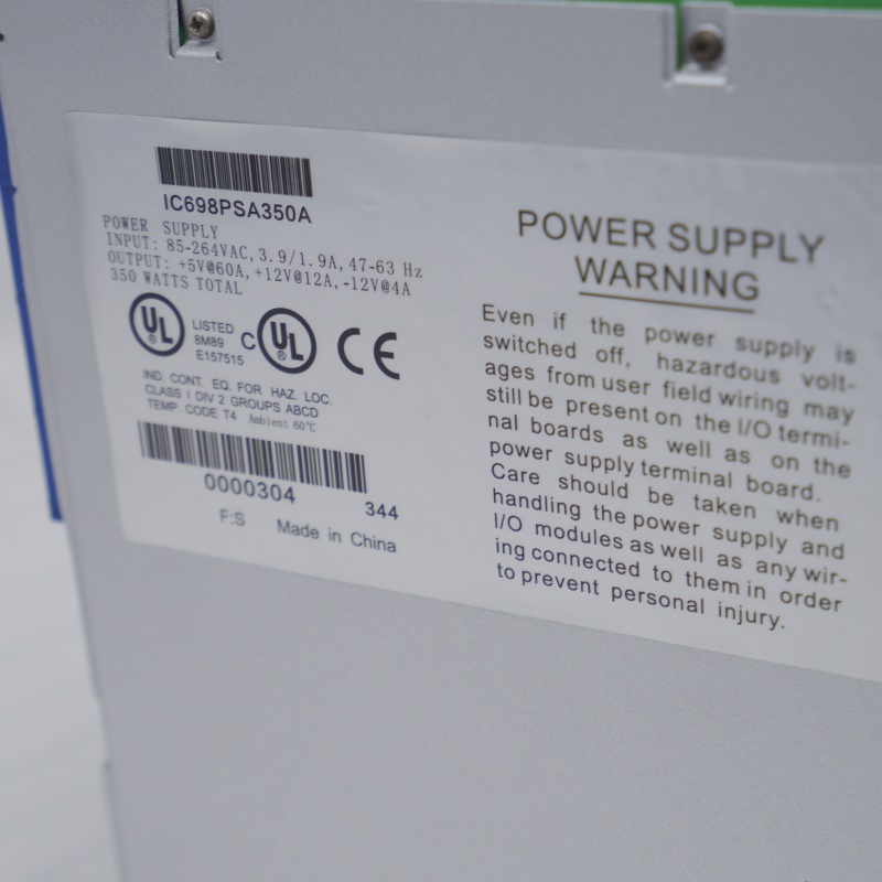 IC698PSA350A GE Güç Kaynağı Modülü