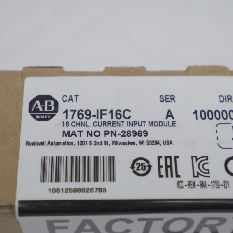 1769-IF16C Allen Bradley Analog Akım Giriş Modülü