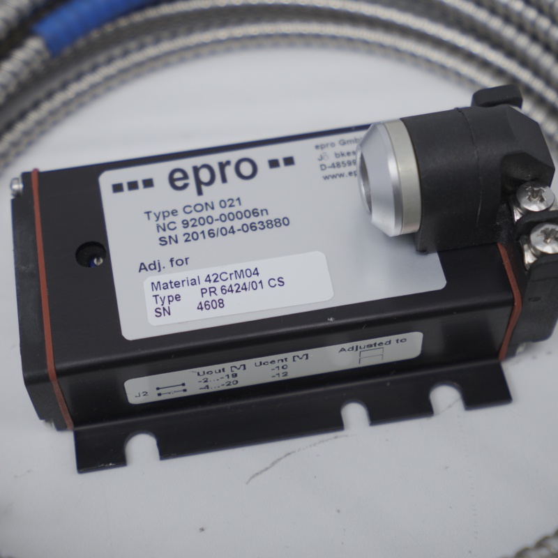 CON021 PR6424/01-CN Emerson Eddy Akım Sensörü