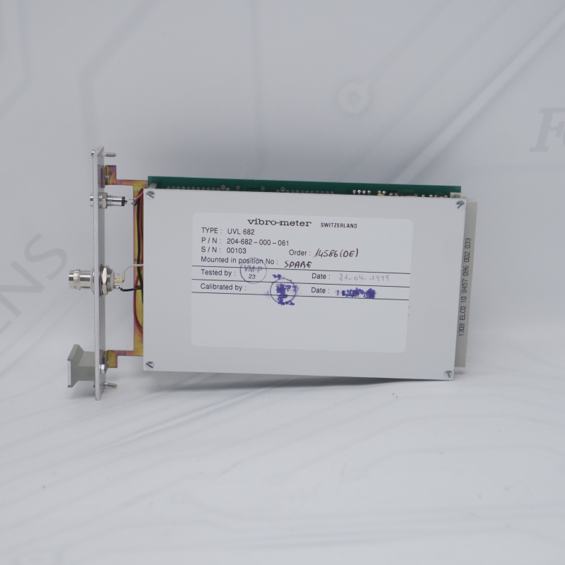 UVL682 204-682-000-061S VIBROMETRE Titreşim İşlemcisi