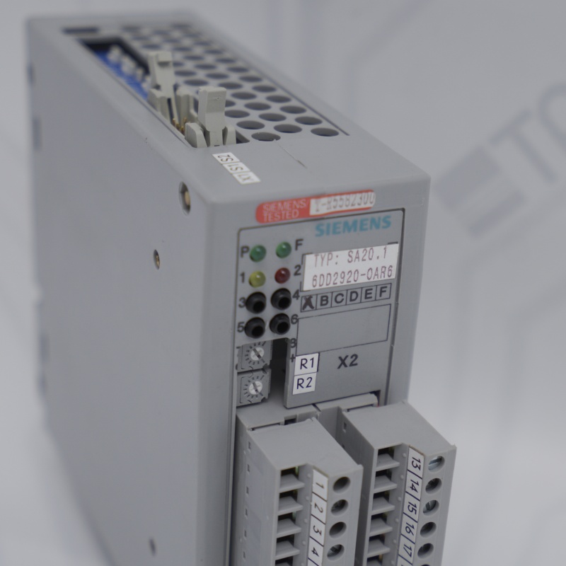 6DD2920-OAR6 SIEMENS Hat Besleme Algılama Modülü