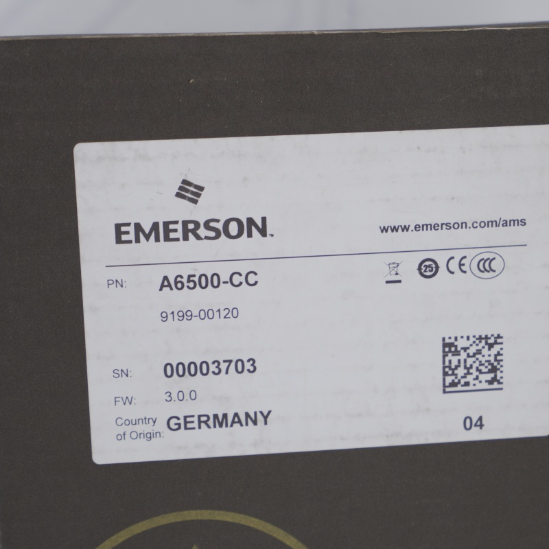 Placa de comunicação do sistema A6500-CC EMERSON