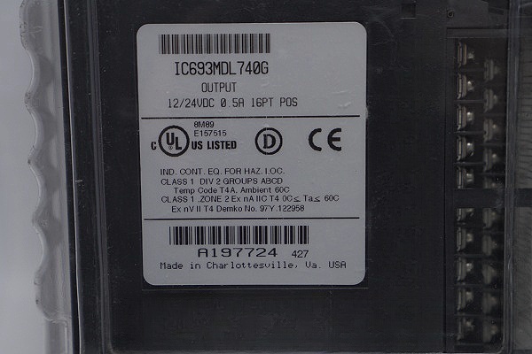 GE IC693MDL740