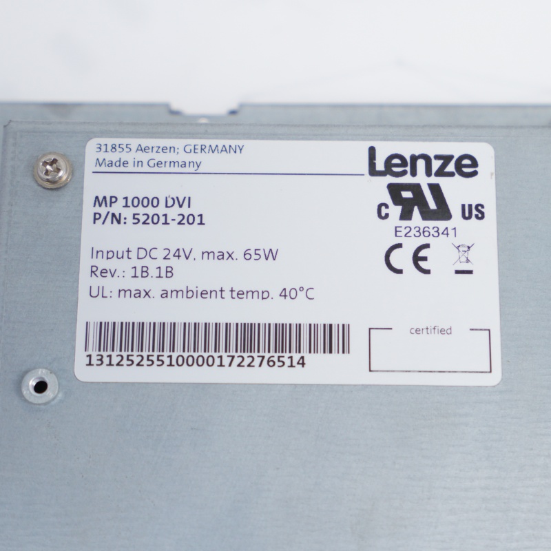 5201-201 MP1000DVI LENZE Controlador de força L