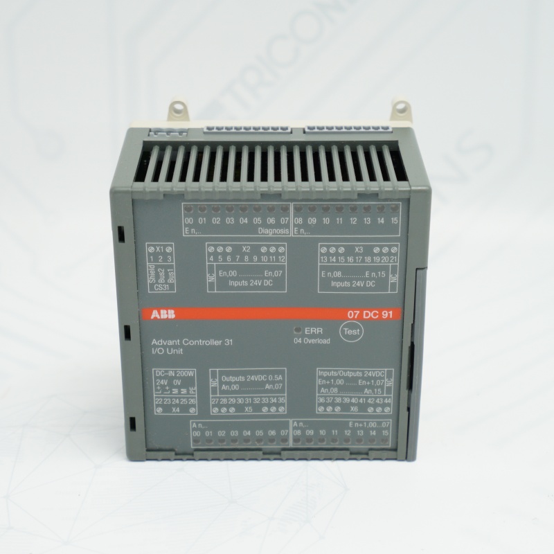 07DC91 GJR5251400R0202 ABB Dijital Giriş Çıkış Modülü