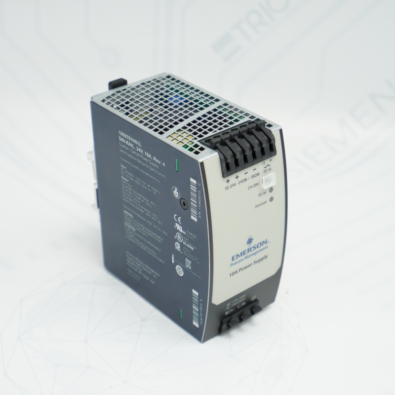 1X00781H01L Módulo de fonte de alimentação EMERSON DIN-rail