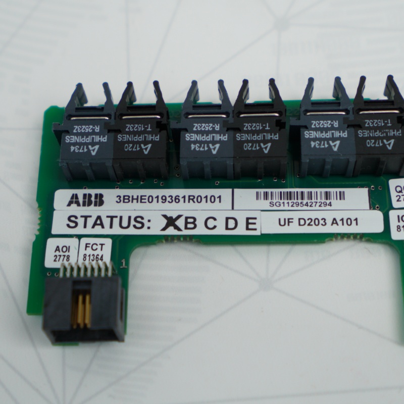 3BHE019361R0101 UFD203A101 ABB Güç Kaynağı Modülü