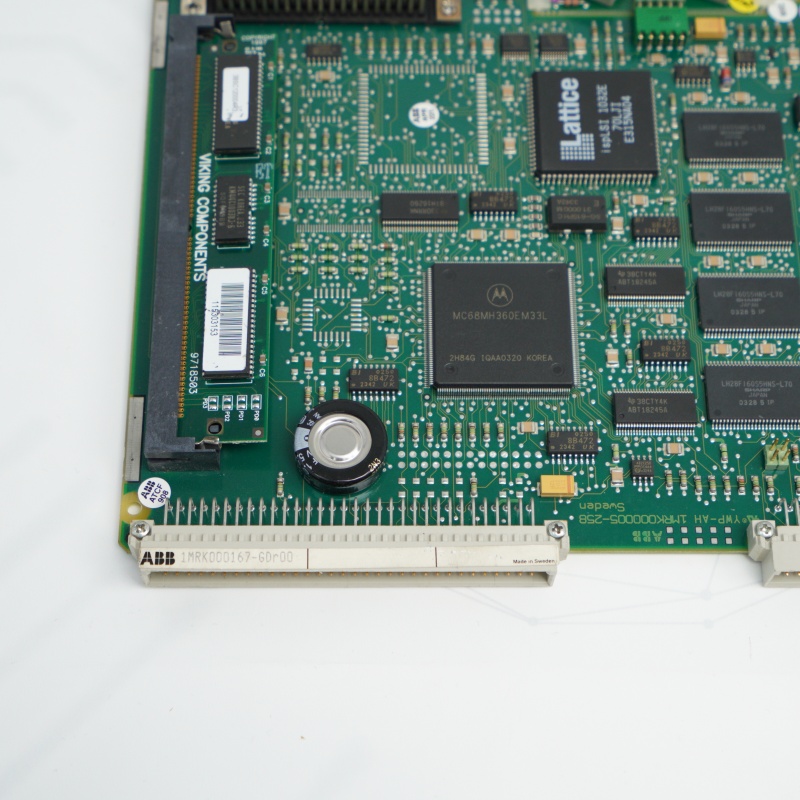 1MRK000167-GDr00 1MRK000005-258 ABB Kontrol Kartı