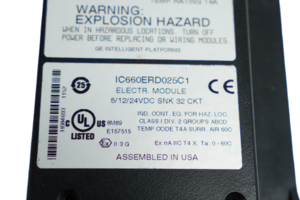 GE IC660BRD025