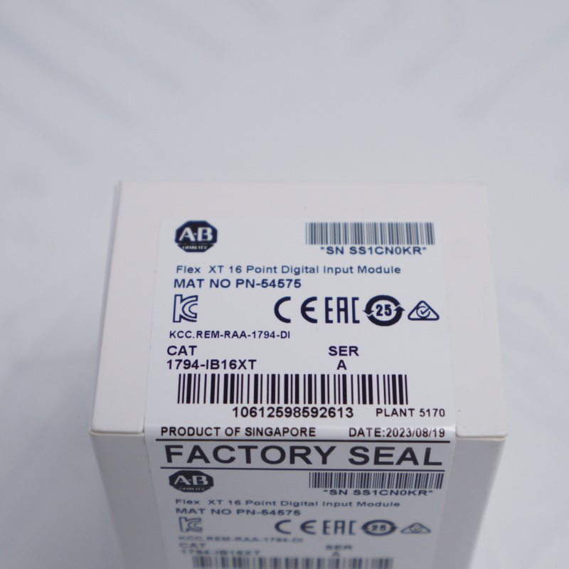1794-IB16XT Allen Bradley FLEX Giriş Çıkış Ayrık Giriş Modülü