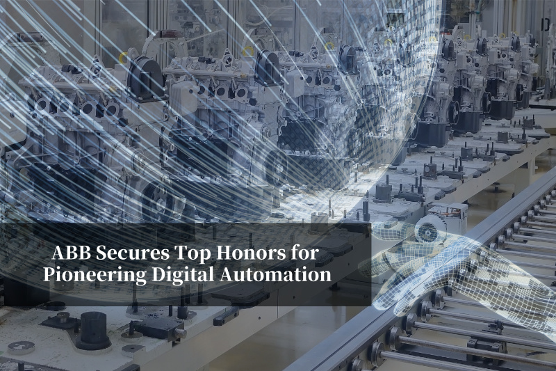 АББ получает высшие награды за новаторскую цифровую автоматизацию