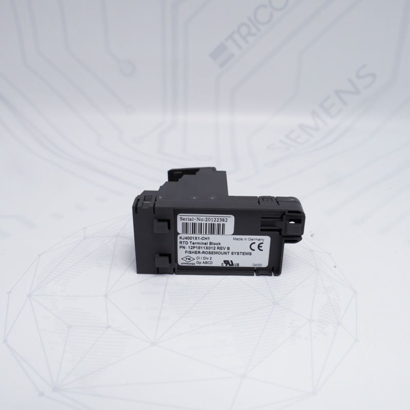 KJ4001X1-CH1 12P1811X012 Emerson RTD Terminal Bloğu