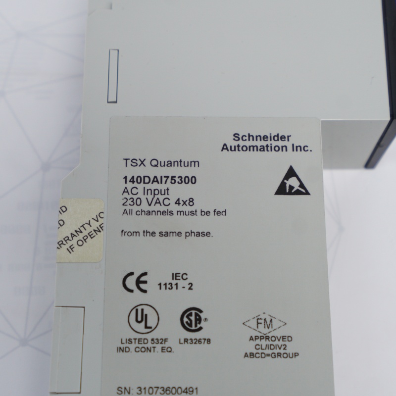 Módulo de entrada discreta SCHNEIDER 140DAI75300