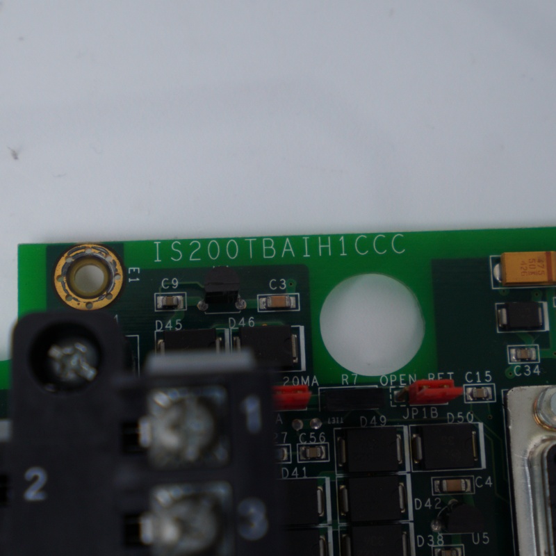 Placa de terminal de entrada analógica GE IS200TBAIH1CCC