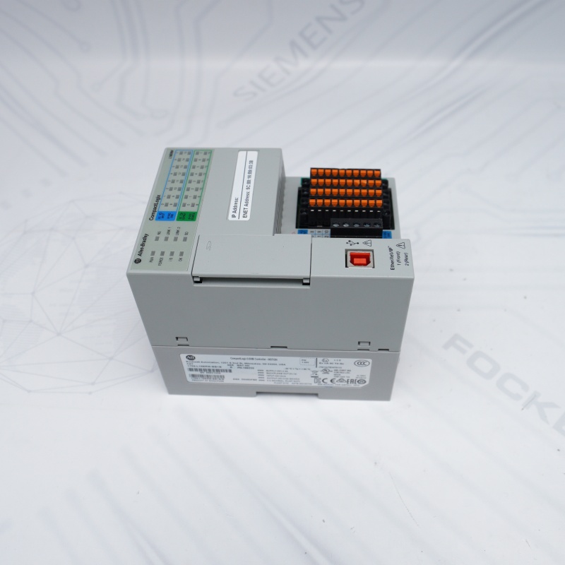 Módulo de processador Ethernet Allen Bradley CompactLogix 5370 L1 1769-L18ERM-BB1B