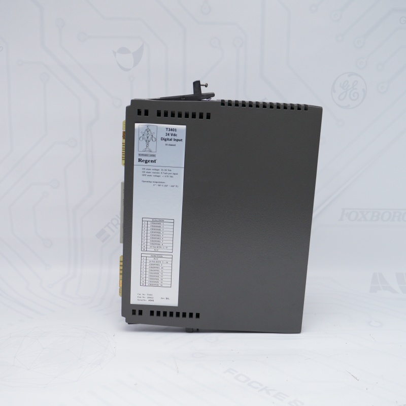 T3401 ICS Triplex Regent 24Vdc Entrada Digital 16 CH Módulo