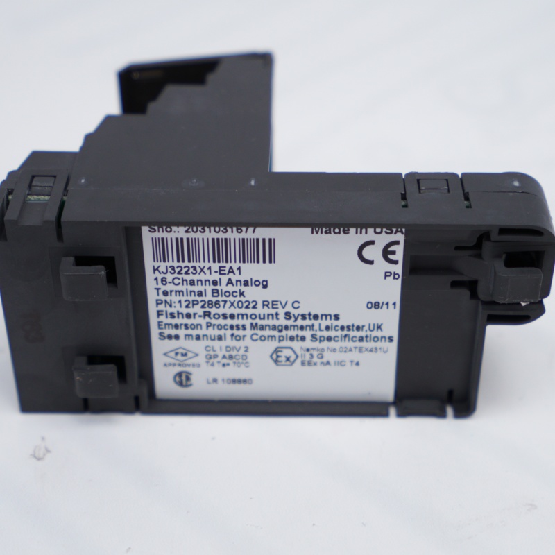 KJ3223X1-EA1 12P2867X022 Emerson Terminal Bloğu