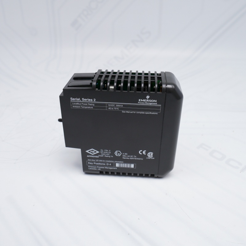 KJ3241X1-BA1 12P2506X062 Emerson Seri Arabirim Kartı
