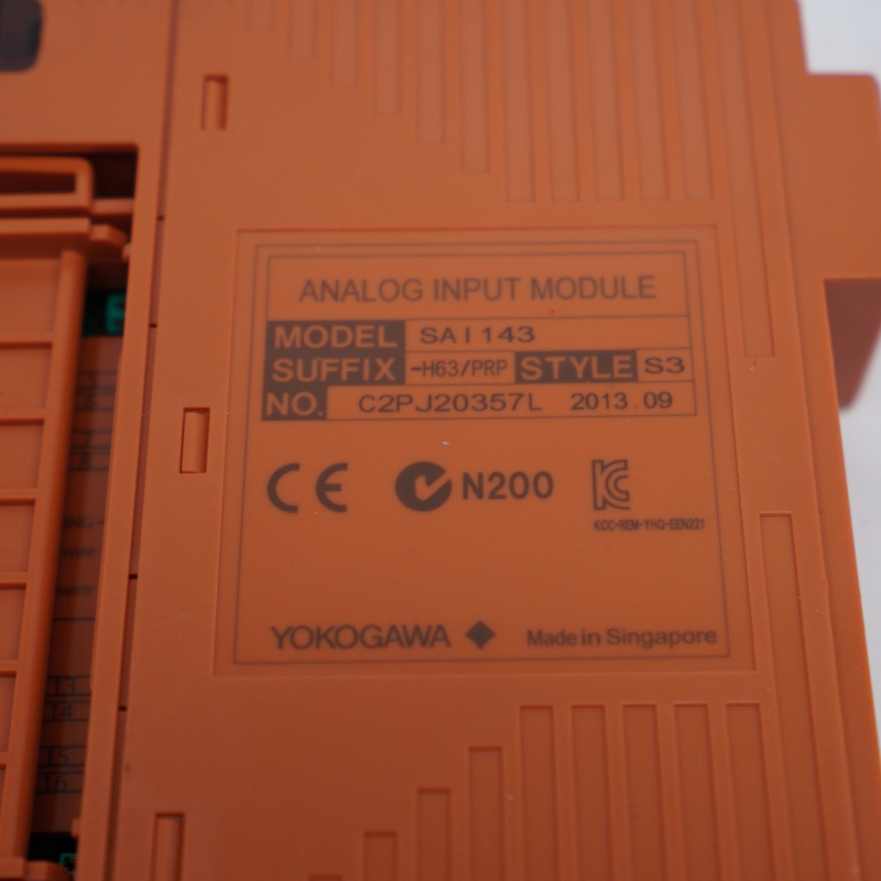 SAI143-H63/PRP S3 YOKOGAWA Analog Giriş Modülü