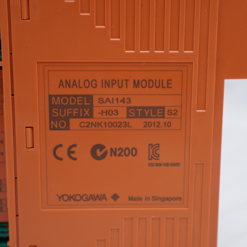 SAI143-H03 S2 YOKOGAWA Analog Giriş Modülü