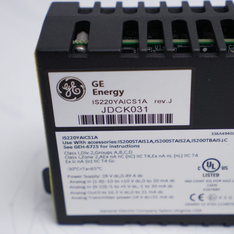 IS220YAICS1A GE Speedtronic Türbin Kontrolörü