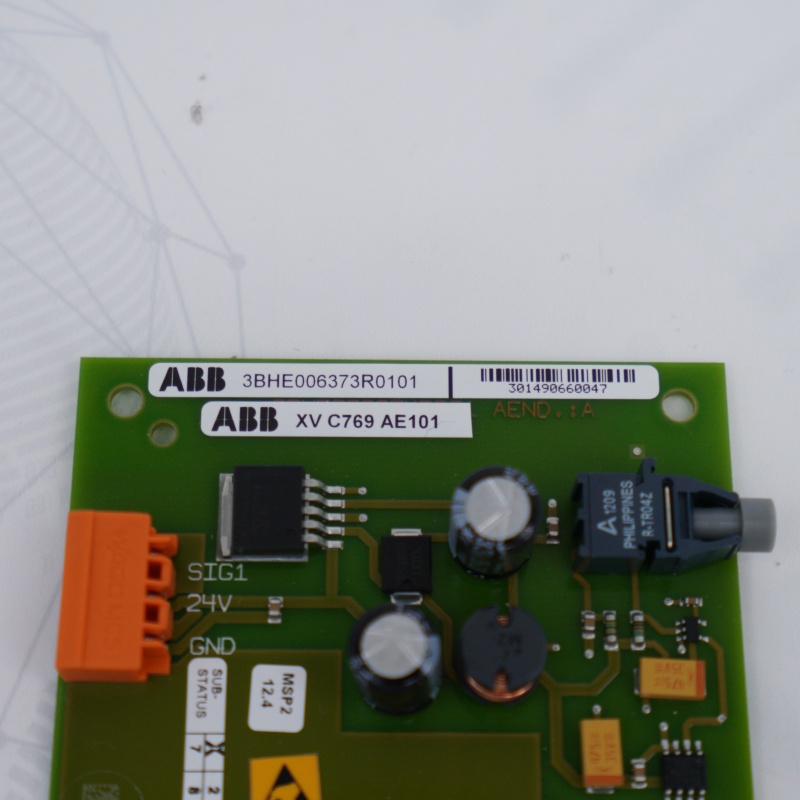 3BHE006373R0101 XVC769AE101 ABB İletişim Modülü