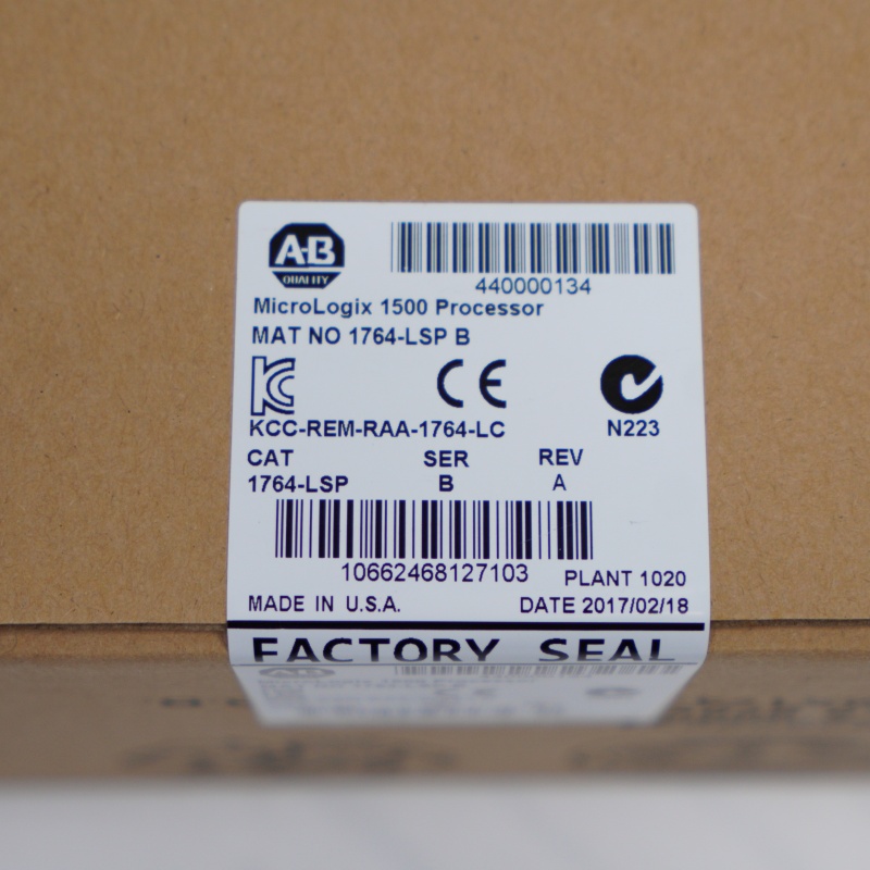 1764-LSP Allen Bradley MicroLogix 1500 Programlanabilir Kontrolörler