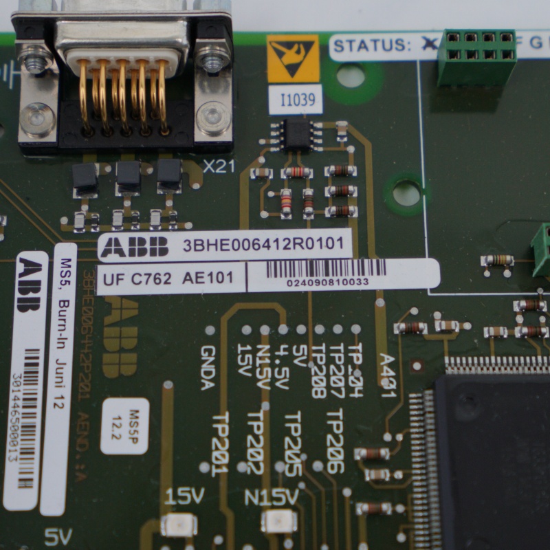 3BHE006412R0101 UFC762AE101 ABB Devre Kartı