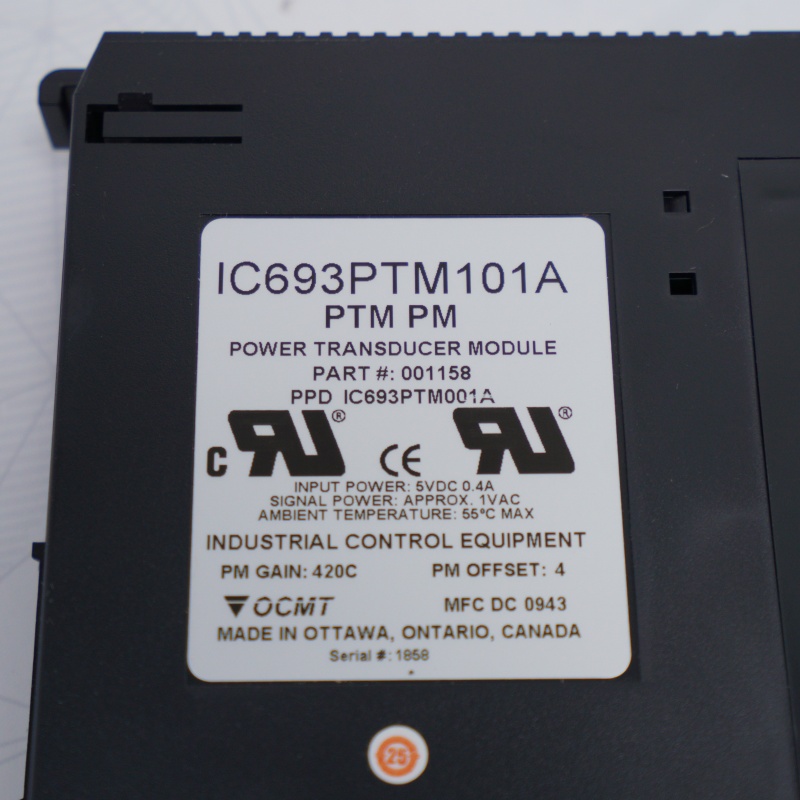 IC693PTM101A GE Güç Dönüştürücü Modülü