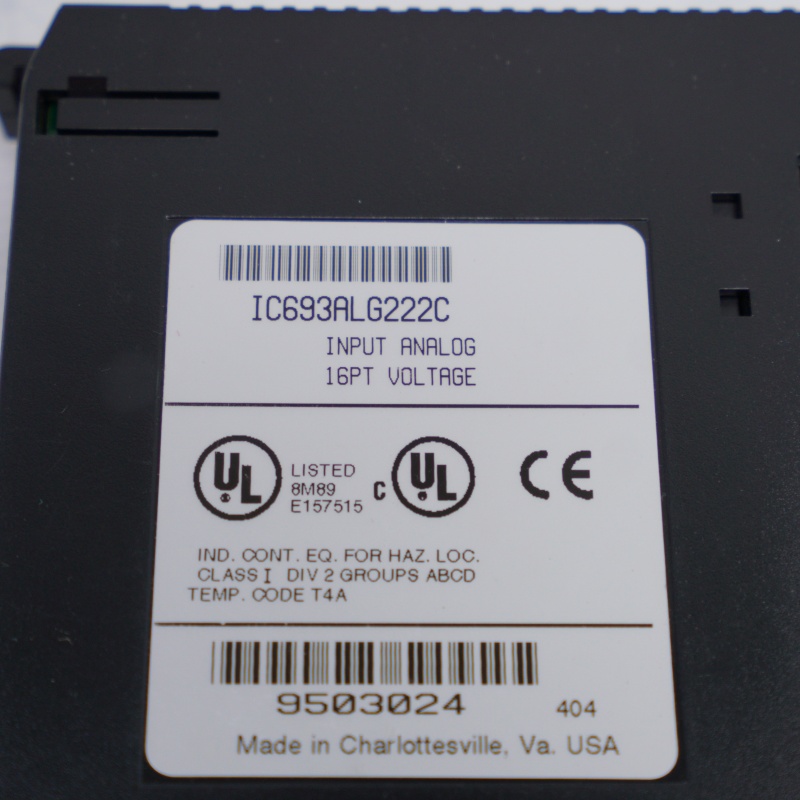 Módulo de entrada analógica GE IC693ALG222C