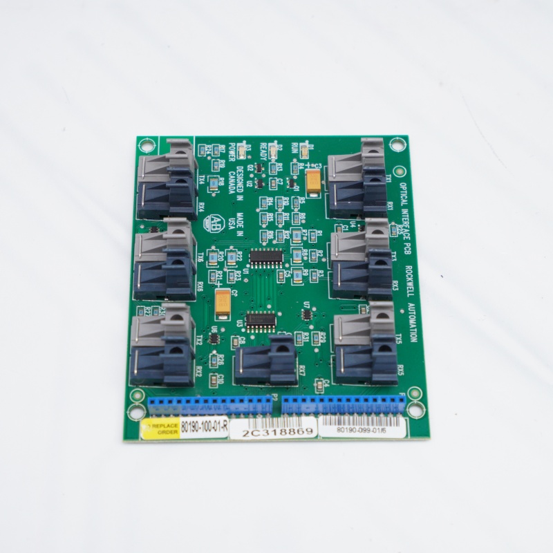 80190-100-01 Allen Bradley Fiber Optik Kartı