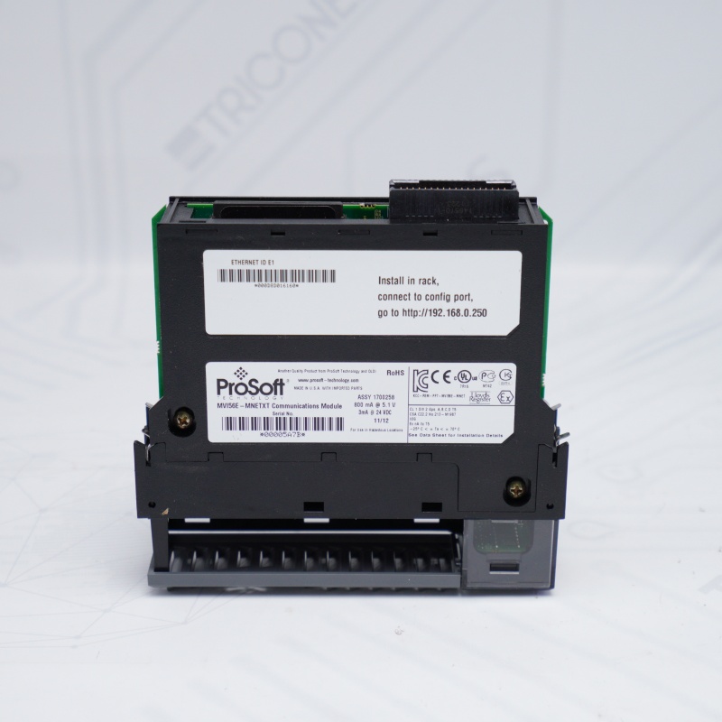 MVI56E-MNETXT Módulo de interface de rede aprimorado PROSOFT