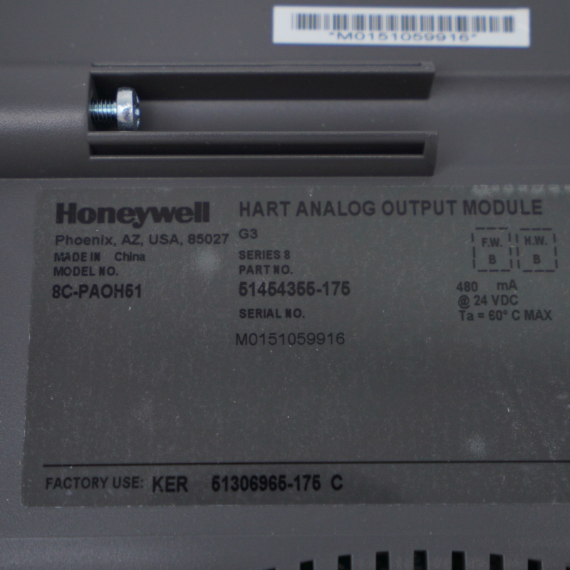 8C-PAOH51 51454355-175 Honeywell Analog Çıkış Modülü