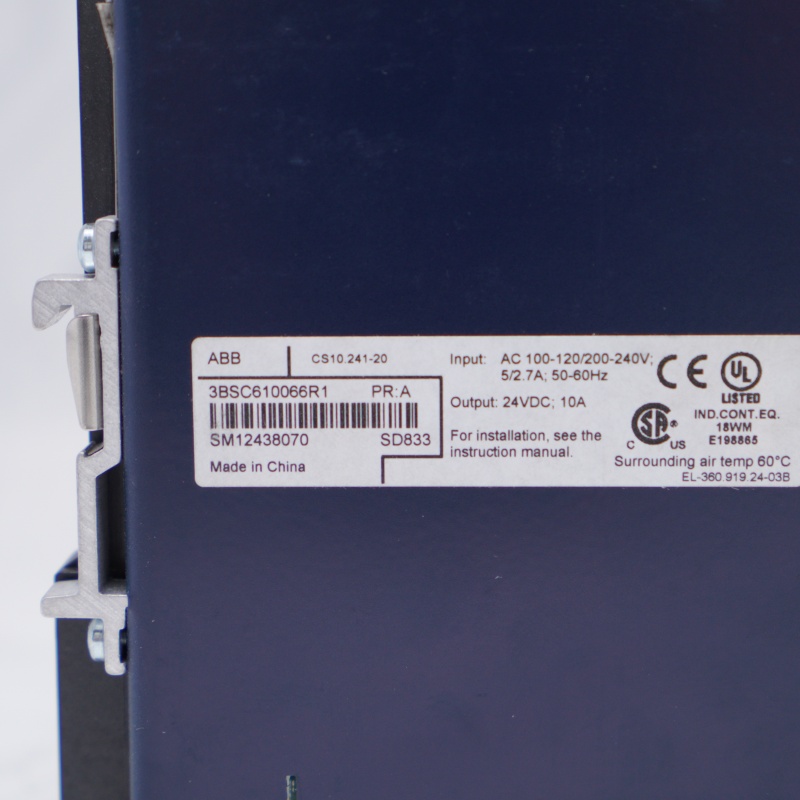 SD833 3BSC610066R1 ABB Compact Product Suite hardware ou