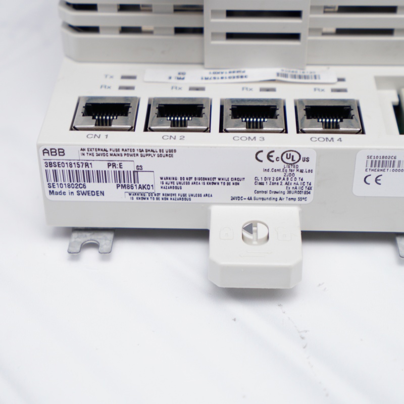PM861AK01 3BSE018157R1 ABB İşlemci Ünitesi