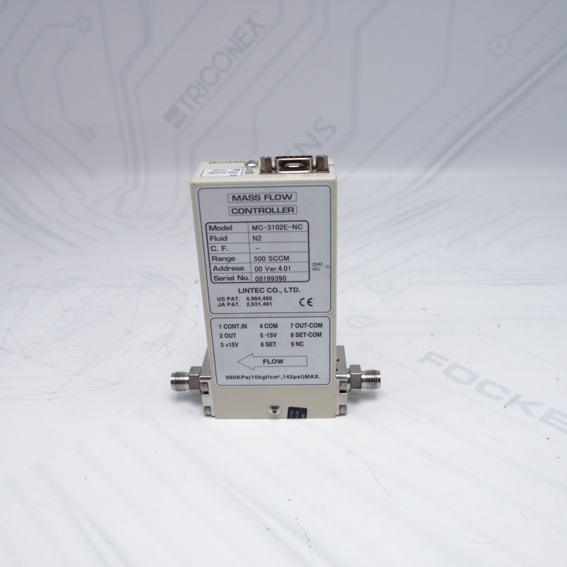Mc-3000e Lintec Dijital Kütle Akış Kontrolörü