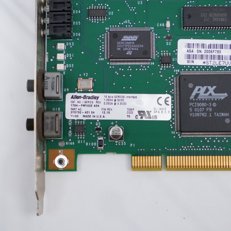 1784-PM16SE Allen Bradley SoftLogix 16 Eksenli SERCOS PCI Arabirim Kartı