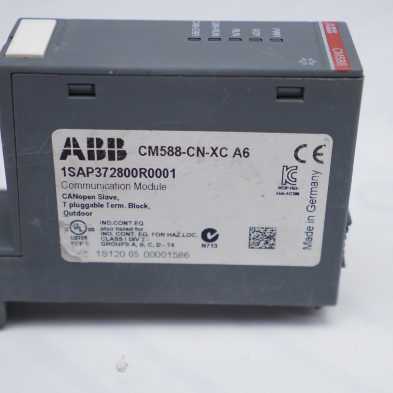 CM588-CN-XC A6 1SAP372800R0001 ABB İletişim Modülü