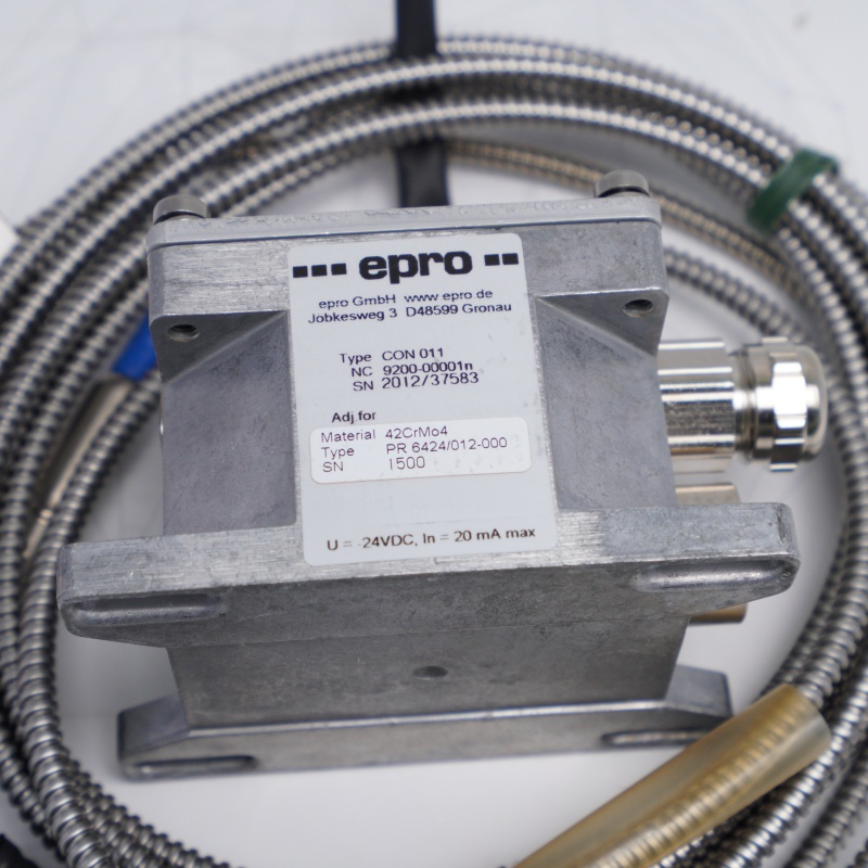 PR6424/012-000 CON011 Emerson Eddy Akım Sensörü
