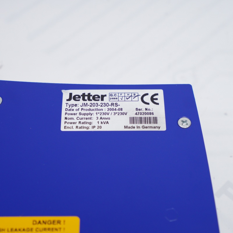 JM-203-230-RS JETTER Dijital Servo Amplifikatör