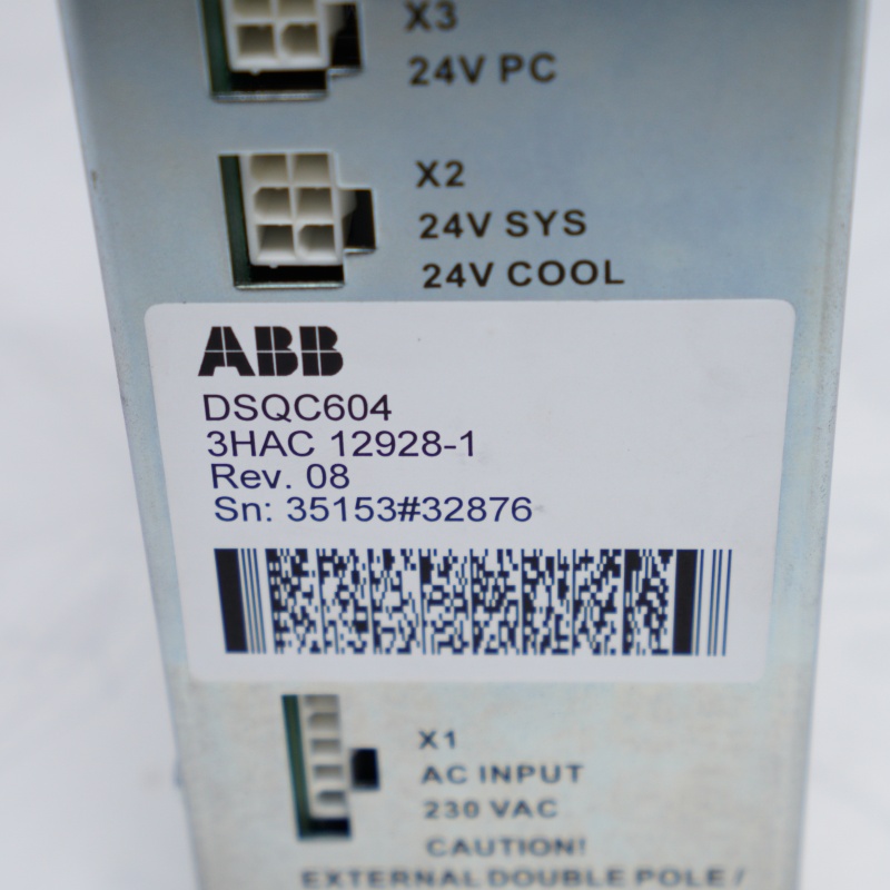 DSQC604 3HAC12928-1 ABB Robot Güç Kaynağı