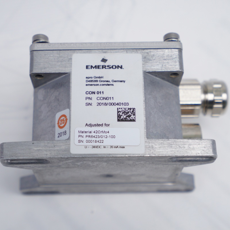 PR6423/012-100 CON011 EMERSON Eddy Akım Sensörü