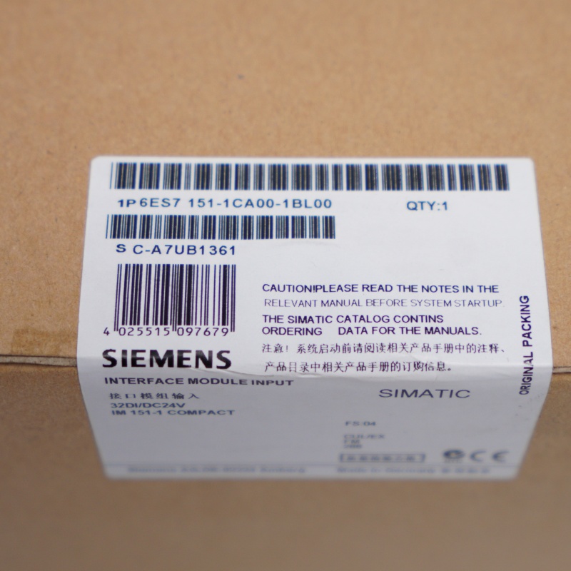 6ES7151-1CA00-1BL0 SIEMENS Arayüz Modülü