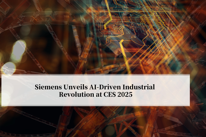 सीमेंस ने सीईएस 2025 में ऐ-संचालित औद्योगिक क्रांति का अनावरण किया सीमेंस ने सीईएस 2025 में ऐ-संचालित औद्योगिक क्रांति का अनावरण किया