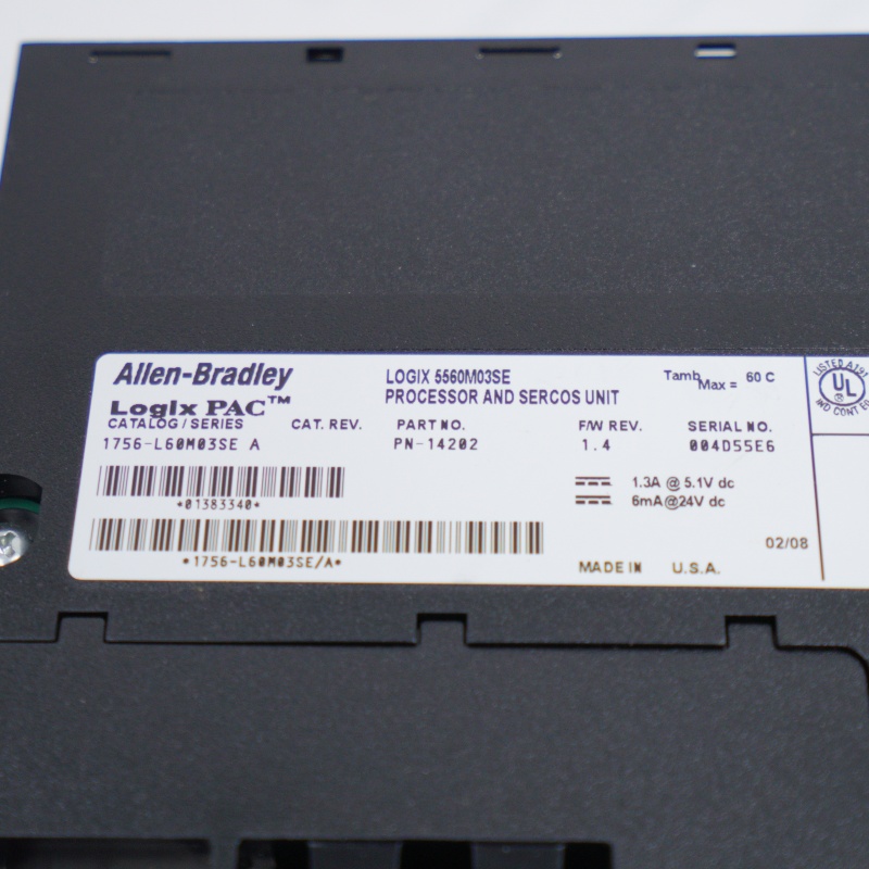 1756-L60M03SE/A Allen Bradley ControlLogix Kontrol Cihazı