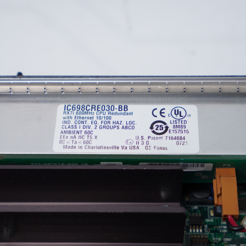 IC698CRE030-BB GE RX7i Unidade de Processamento Central