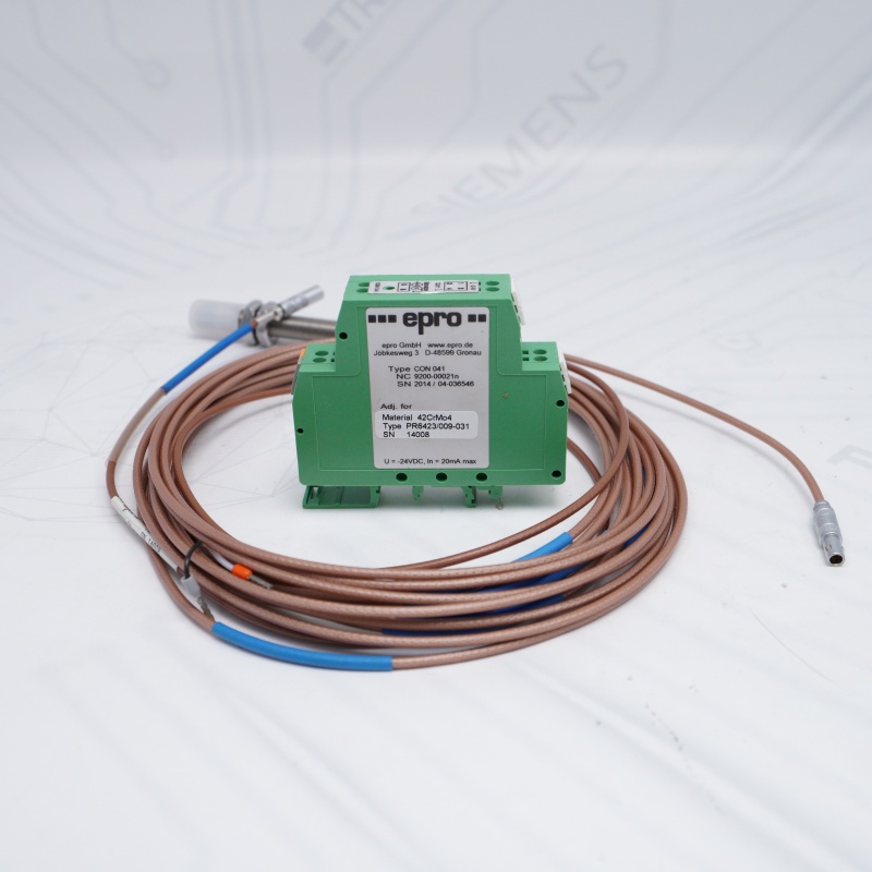 CON041 PR6423/009-031 Emerson Eddy Akım Sensörü