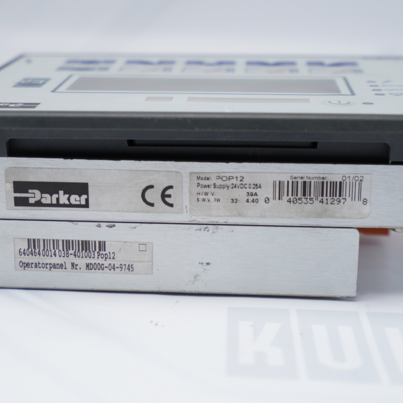 POP12 PARKER Operatör Paneli